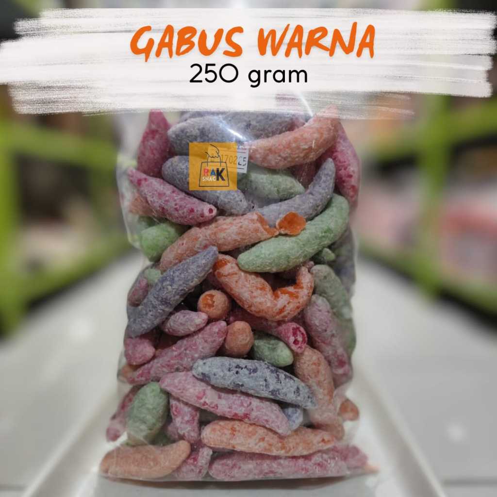 

GABUS WARNA MANIS 250 GRAM | Cemilan | Snack Murah