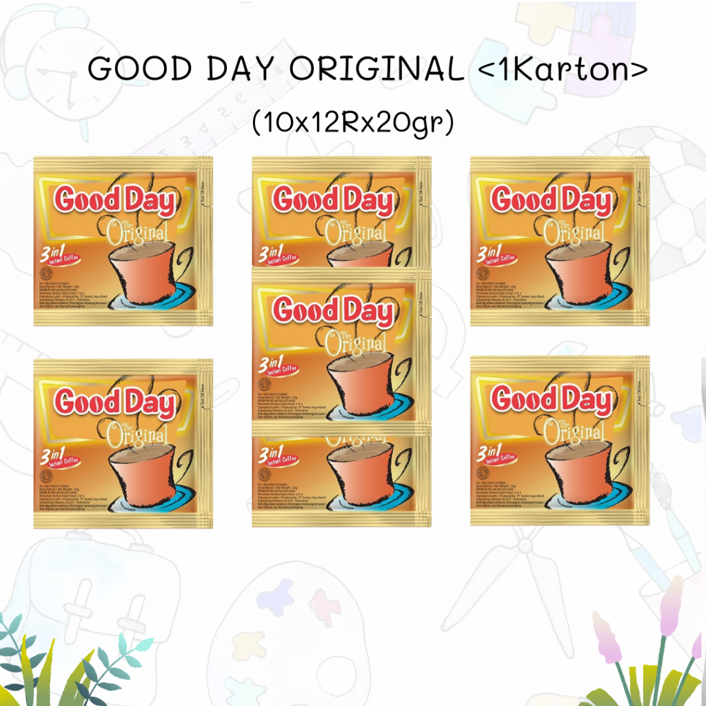 

KOPI GOOD DAY ORIGINAL 120x20gr (1KARTON)