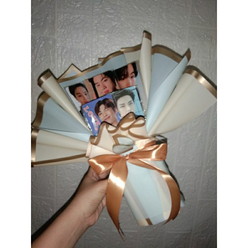 [custom] buket foto kpop photocard kpop murah