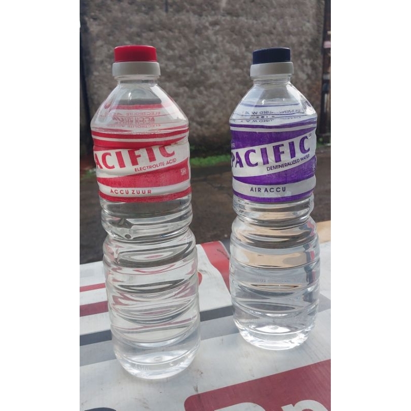 Air Aki Accu Zuur Biru/Merah