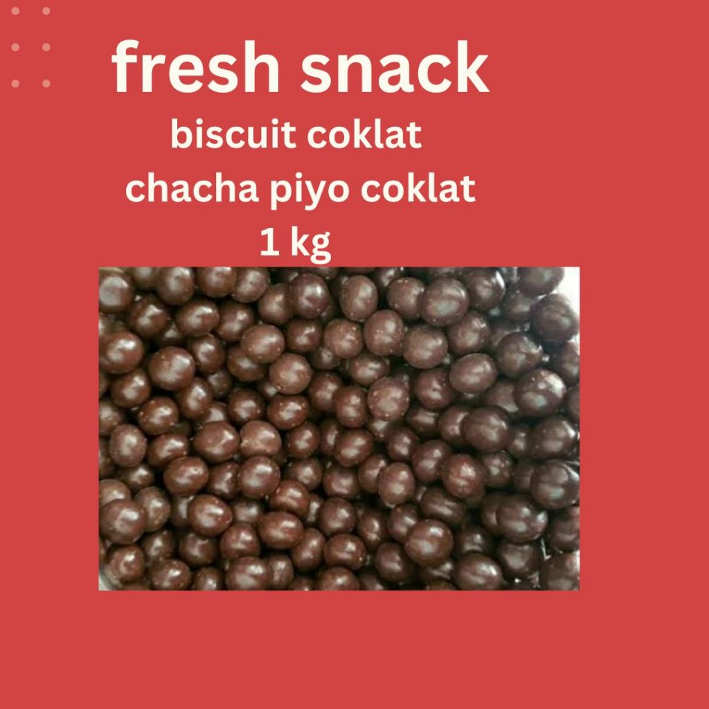 

BISCUIT CHACHA PIYO COKELAT CHOCOBALL MINI 1KG CEMILAN KILOAN