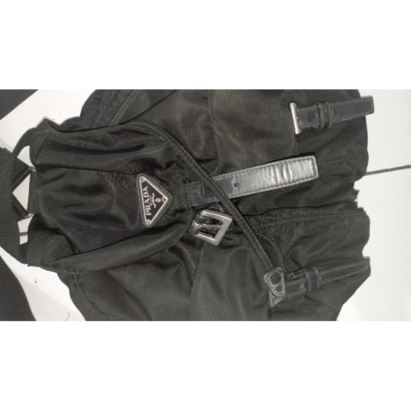 preloved prada mini backpack