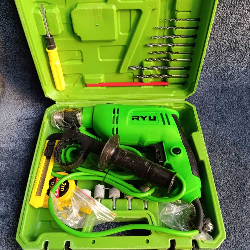 [[PROMO TERMURAH HARI INI]] mesin bor RYU 10 MM / 13MM Mesin Bor Besi & Kayu Bor dilengkapi variable