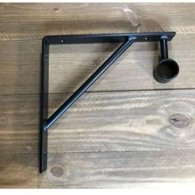 Rak besi siku penyangga gantungan baju