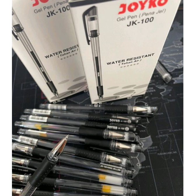 

KI3 12pcs Joyko JK1 pulpen gel