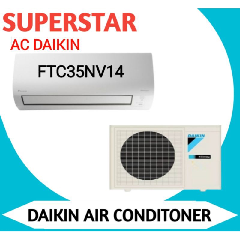 AC Daikin FTC35NV14 ac daikin 1,5 pk