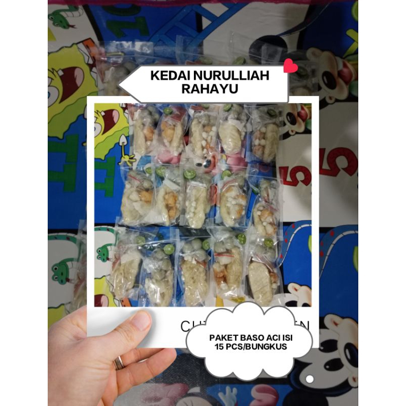

PAKET USAHA BASO ACI ISI 15PCS