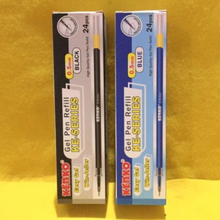 

Refill pulpenisi pulpen Gel Kenko easy Keseries 1pak24pcs