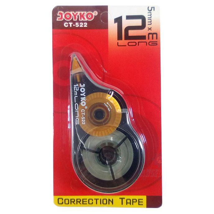 

Cashback Corretion tape Joyko CT522 harga terera selusin isi 12 pcs