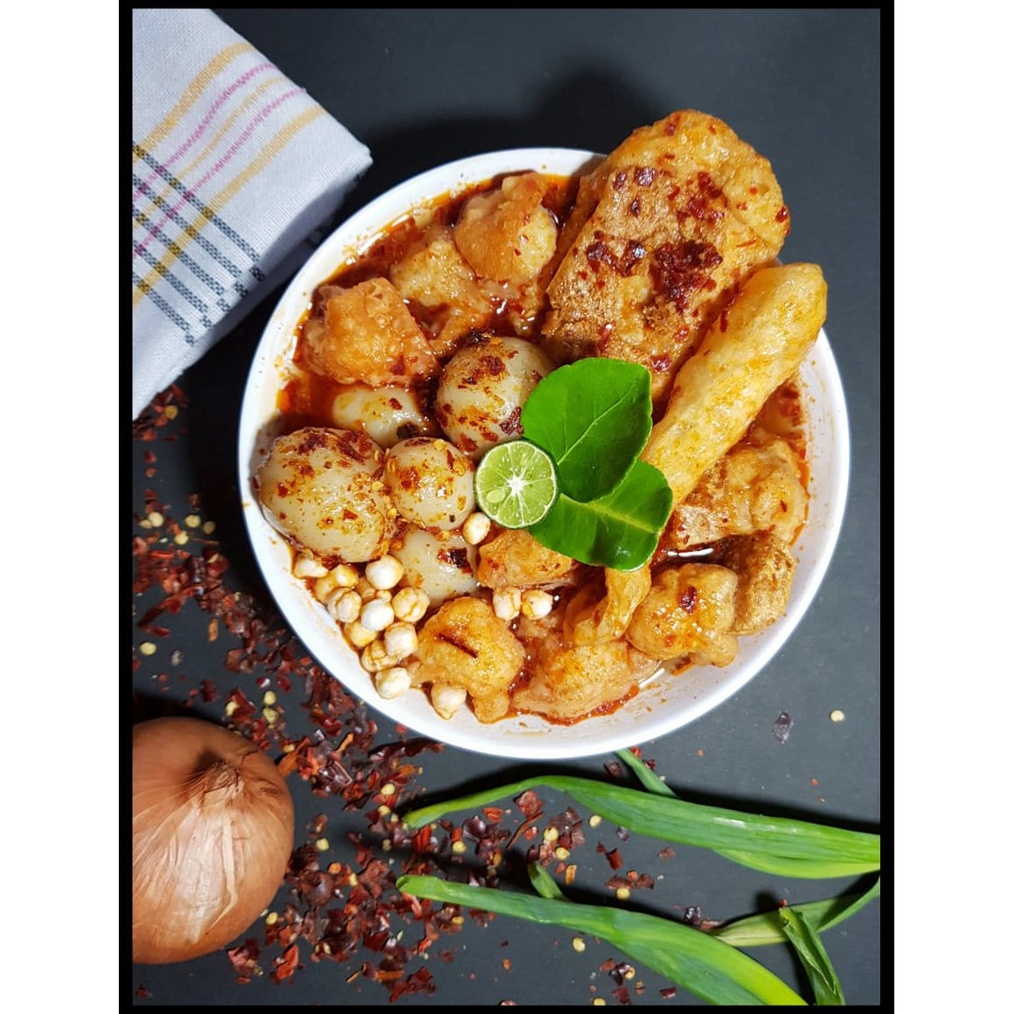 

READY STOCK keringan batagor cuanki ukuran JUMBO ny Entin pedas murah Ny Entin
