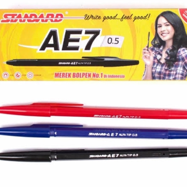 

Hematku PER LUSIN PULPEN STANDARD AE7
