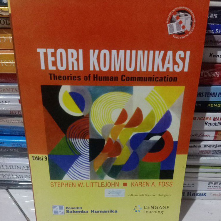 Produk teori komunikasi By Stephen WLittlejohn