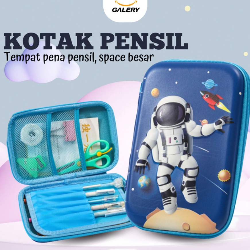 

FG2 Tempat Pensil Anak Sekolah TK SD Kotak Pensil Pulpen Besar Anak Perempuan Laki Laki Motif Karakter Waterproof Motif Timbul 3D Azgalery MK912