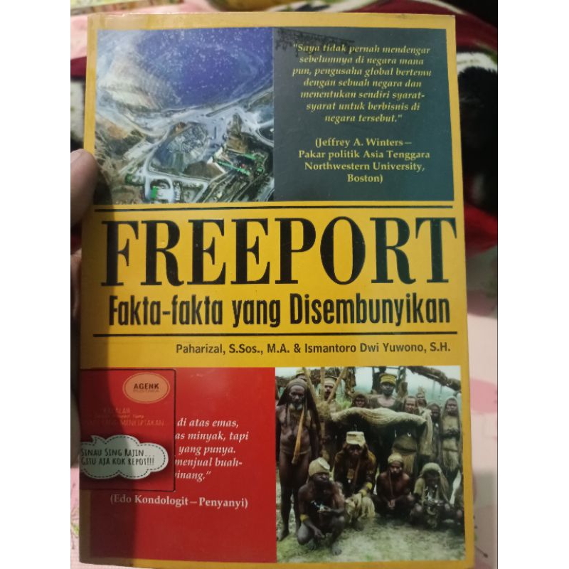 Freeport fakta fakta yang disembunyikan paharizal s sos & ismantoro dwi yuwono sh