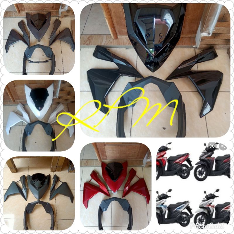 PAKET BODY DEPAN VARIO 125 150 LED 2016 2017 2018