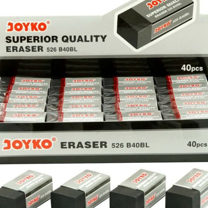 

KF7 Penghapus Pencil Joyko Hitam 526 B5BLHarga tertera 1 pack isi 4