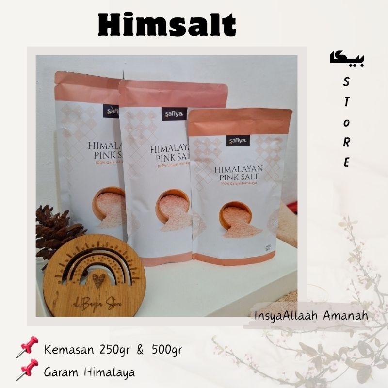 

Himsalt (Garam Himalaya) Safiya Repack 100gr, 250gr & 500gr