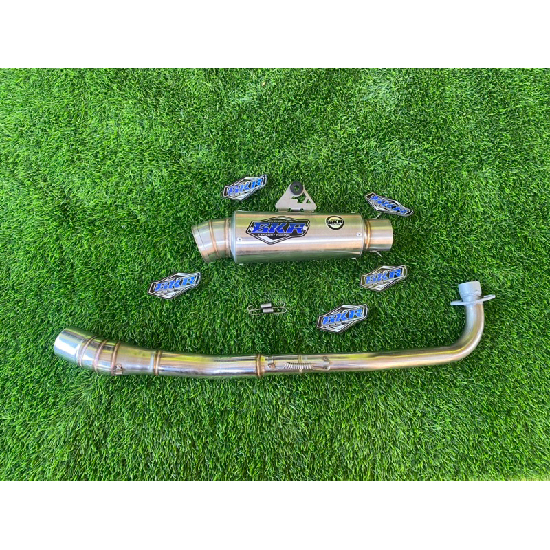 Knalpot Bkr Short Jupiter Vega Supra grand smash Revo dll