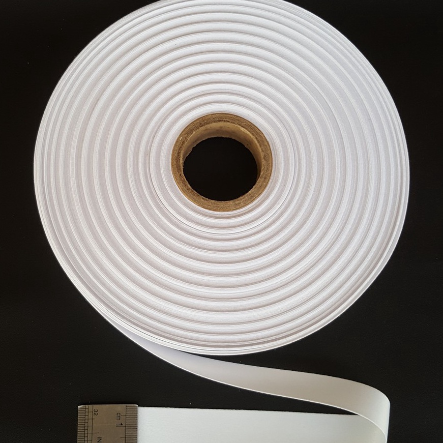 

KI3 Bahan Tali Tissue Lanyard Id Card Roll Bahan Tali Pita Tisue ID Card Sublim Printing Gantungan Id Card Tisu 2cm