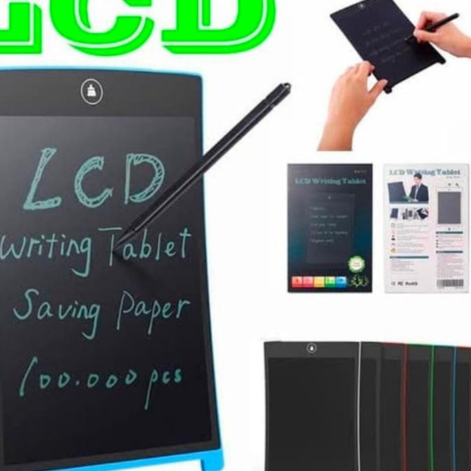 

Eksklusif LCD Writting Tablet Papan Tulis Buku Gambar Drawing Digital