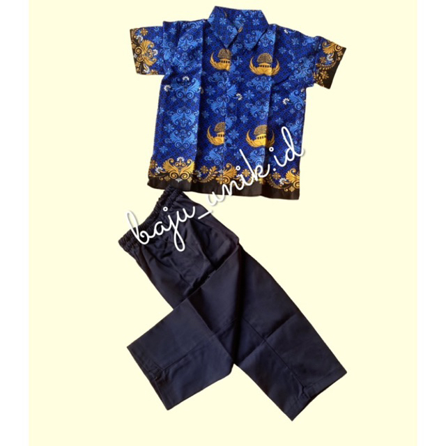 FREE ONGKIR SERAGAM BATIK KORPRI BAJU PROFESI GURU LAKI-LAKI BAHAN PREMIUM/KOSTUM ASN ANAK/KOSTUM