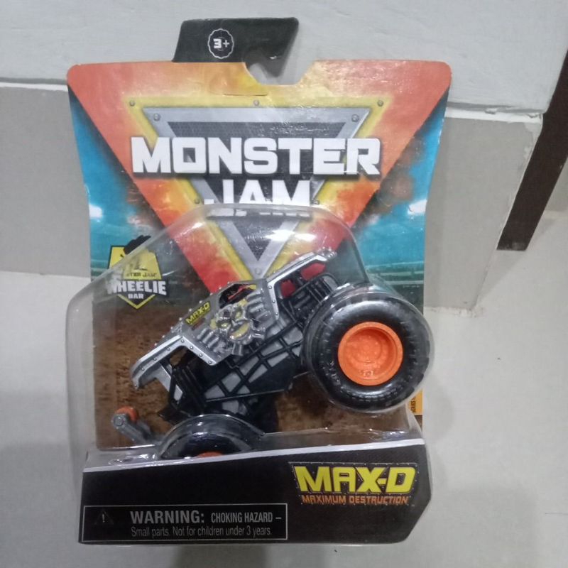 max d monster jam velg oranye