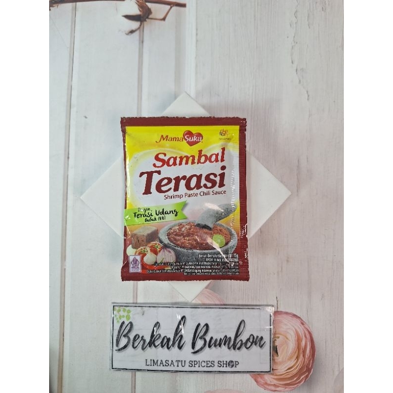 

Sambel Terasi MAMA SUKA sachet 15 g