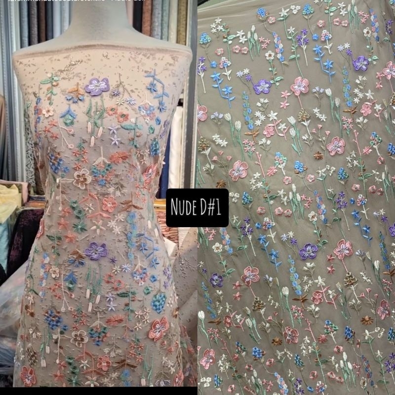 KAIN TILE. KAIN TILE MOTIF. // BAKAL KEBAYA /KAINTILE METERAN / TILE HALUS / TILE WISIDA /TILE TERBA