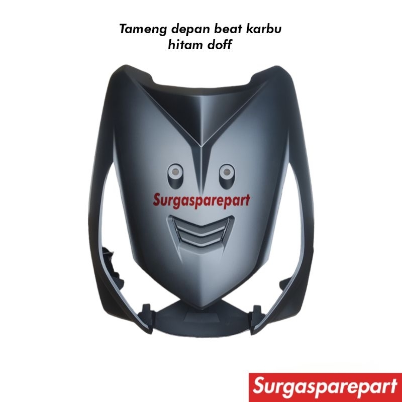 tameng depan beat karbu hitam doff tahun 2008-2012