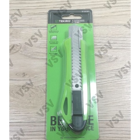 

Wah Tekiro Cutter knife 181mm pisau cutter cutter besar