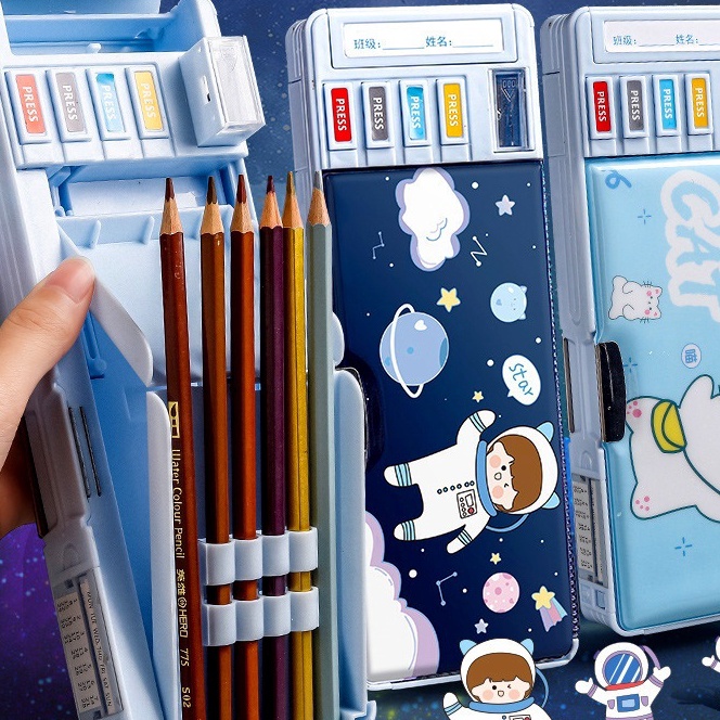 

Hot Kotak alat tulis multi fungsional yang murah impor dan berkualitas baik Anak laki laki dan perempuan menyukai kotak alat tulis multi fungsionalKotak alat tulis multi fungsional kotak alat tulis besar kapasitas kotak alat tulis kartun