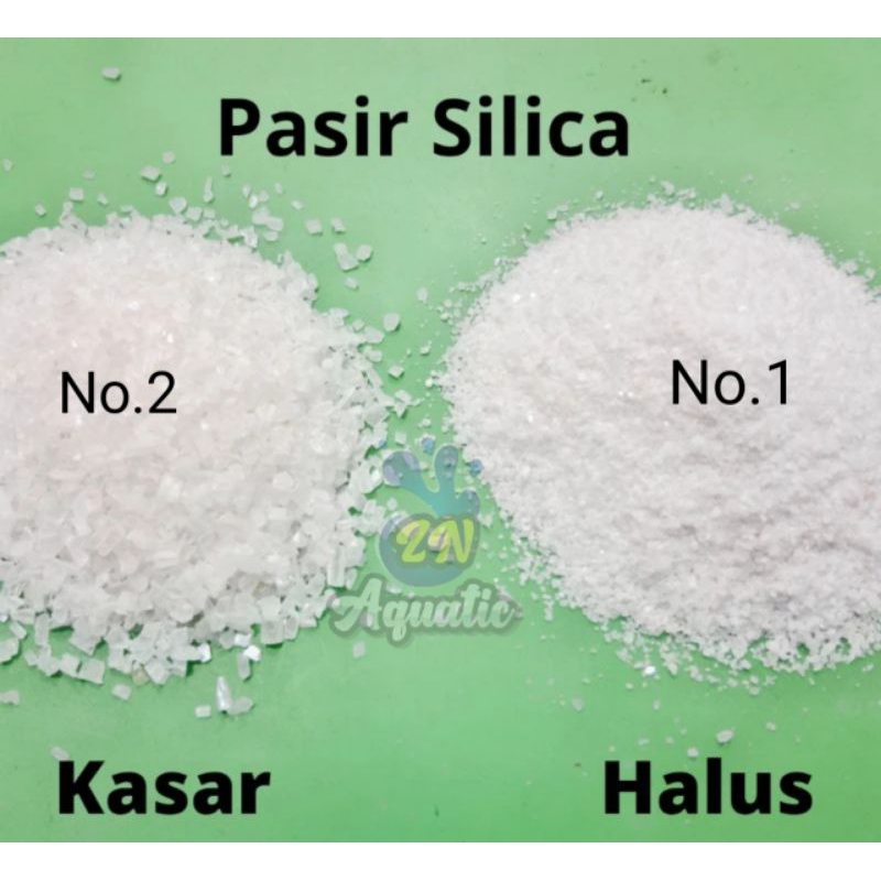 1kg Pasir silika pasir Silica Import Putih aquarium Aquascape