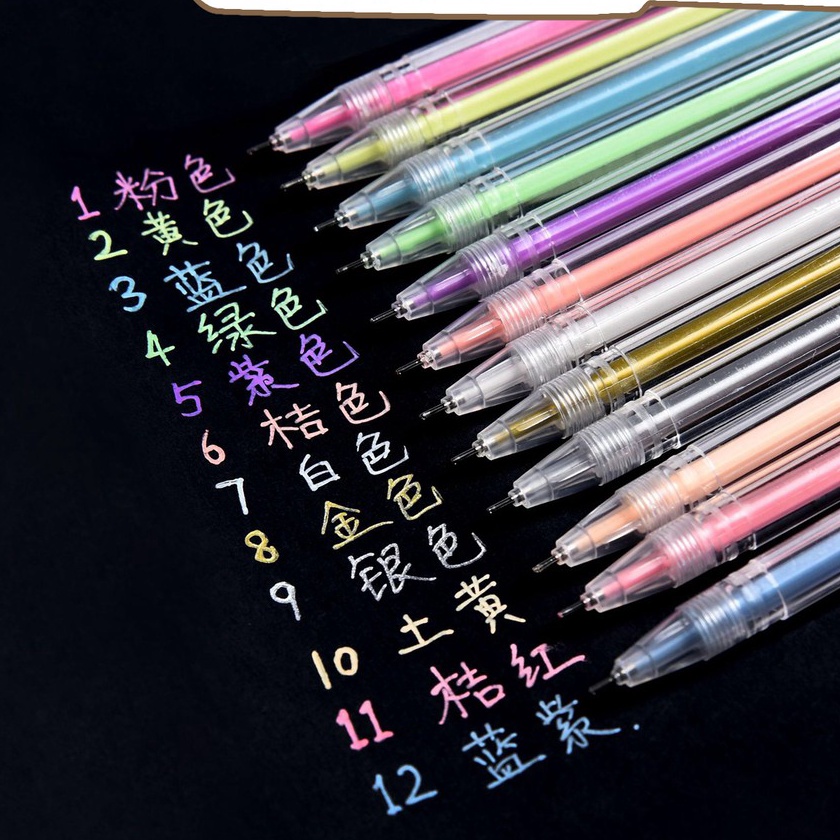 

Bonuskan MIDORI 12 Pcs Coloring Pen Pulpen Warna D7