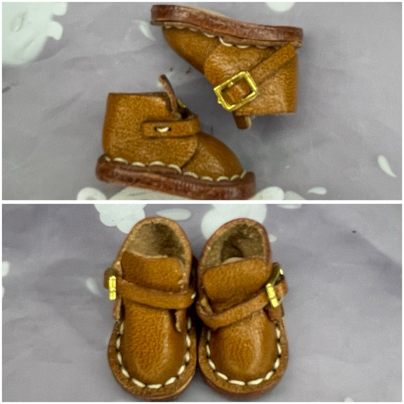 sepatu kulit coklat leather boots ymy brown obitsu ob11 shoes