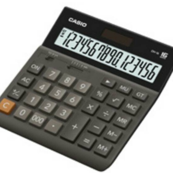 

Terlaris CASIO DH16 Desktop Calculator Kalkulator Meja ORIGINAL GARANSI RESMI