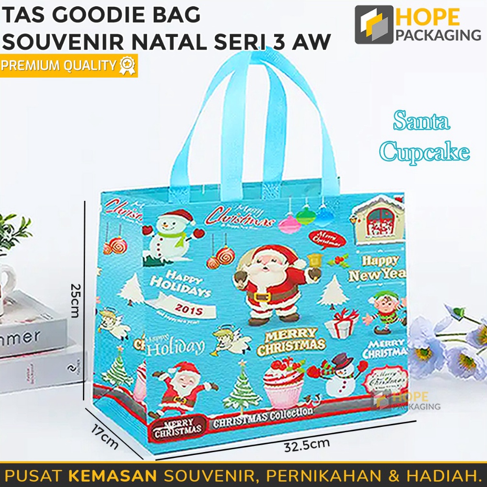 

PROMO BESAR Goodie Bag Natal Tas Souvenir Natal Christmas Tas Kotak Hampers Goodie Bag Tas Natal Paper Bag Natal Tas Bingkisan Tas Goodie Bag Souvenir Natal