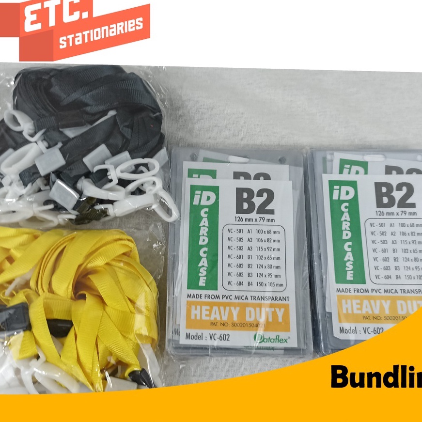 

Bonus Paket Bundling Id Card B2 Tali Nylon Hook Plastik NYLKP