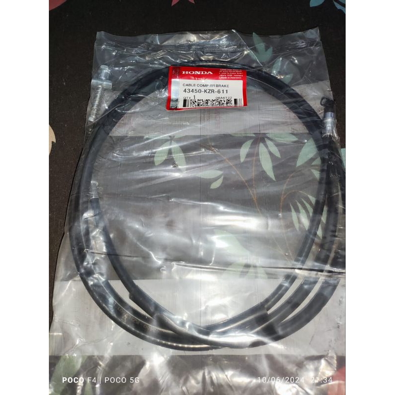 Kabel Rem (KZR) Tali Rem Belakang Vario 125 KZR