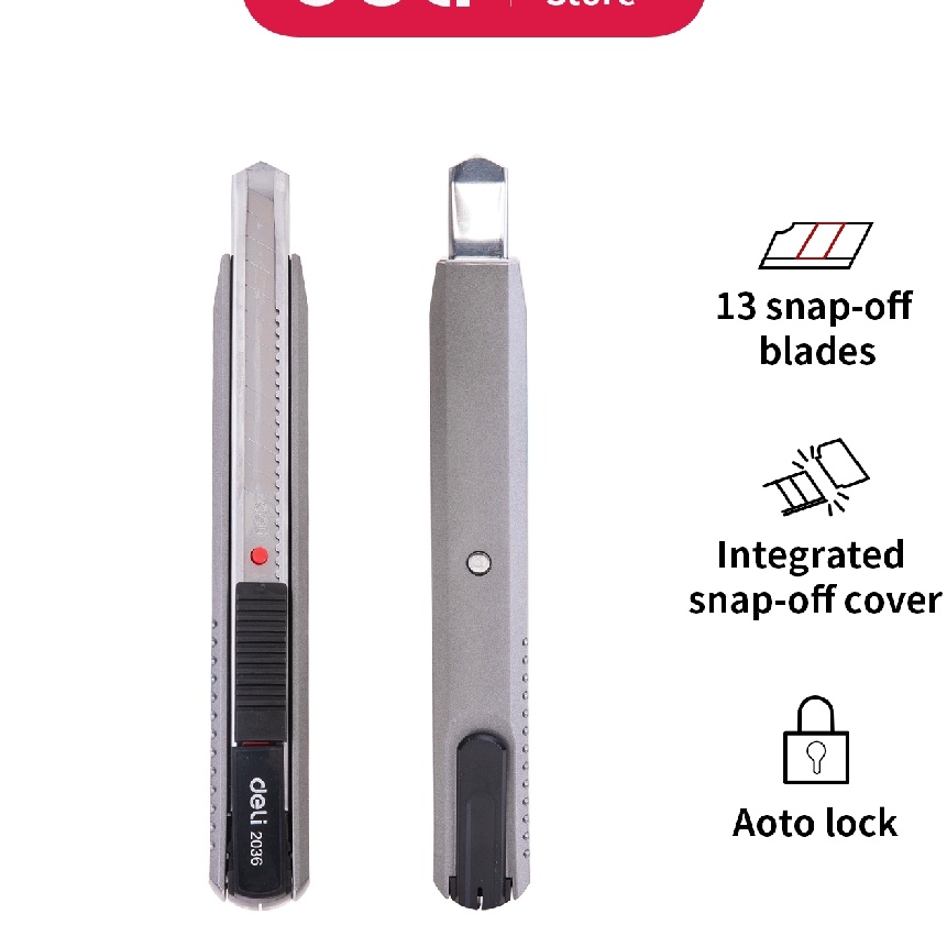 

KI3 Deli Cutter dengan pisau baja SK5 memudahkan untuk memotong sistem kunci otomatis E236