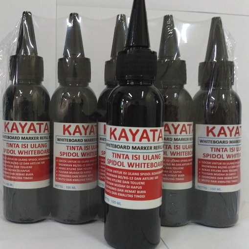 

Langka Tinta spidol whiteboard refill Kayata murah dan berkualitas 1 ML Tinta isi ulang spidol