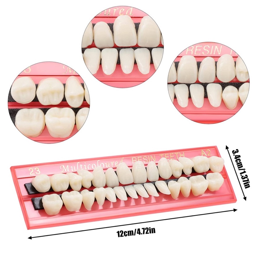Mega Gigi palsu resin akrilik acrylic CAIYU full set gigi tiruan gigi lepasan denture lab ALICE DENT