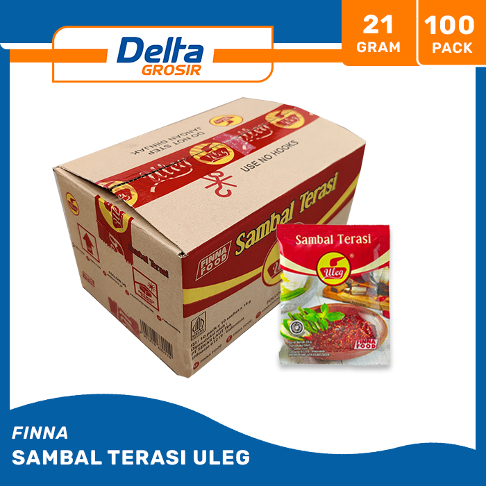 

Sambal Terasi Uleg Finna Sachet Belanja Grosi [1 Dus=10 Pack]
