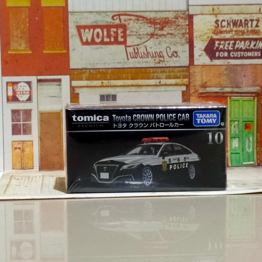 Tomica premium 10 Toyota Crown Police Car Diecast Mobil Takara Tomy harga murah