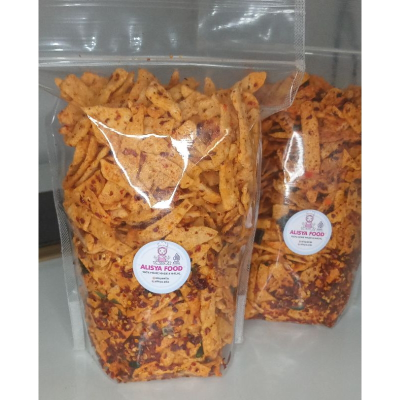 

BASRENG PEDAS daun jeruk 500grm