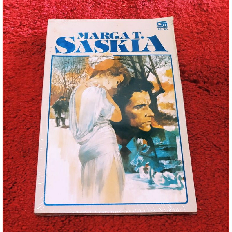 Novel Marga T "Saskia" ORI masih segel koleksi pribadi