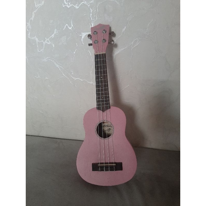 ukulele cowboy pink