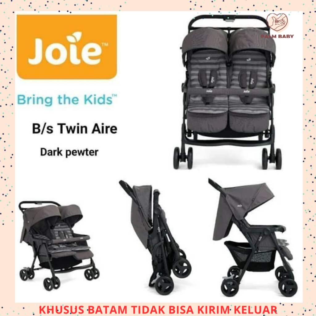 JOIE AIRE TWIN STROLLER BABY/TODDLER KEMBAR