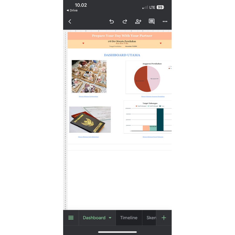 

Persiapan Pernikahan To Do List