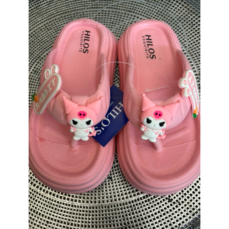 Sandal Anak Perempuan Motif kuromi/Sandal teplek anak Perempuan