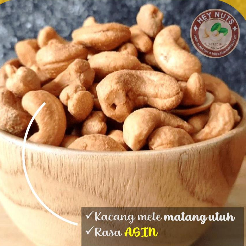 

Kacang Mede Mateng Mete Asin Matang 250 gram